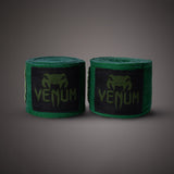 Venum Kontact Boxing Hand Wraps Khaki/Black 4.5m (180 in) - back