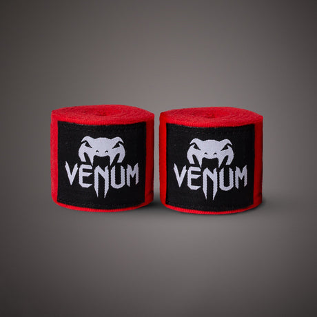 Venum Kontact Boxing Hand Wraps Red 4.5m (180 in) - back
