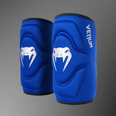 Venum Kontact Gel Knee Pad Royal Blue/Silver at Bytomic Trade and Wholesale