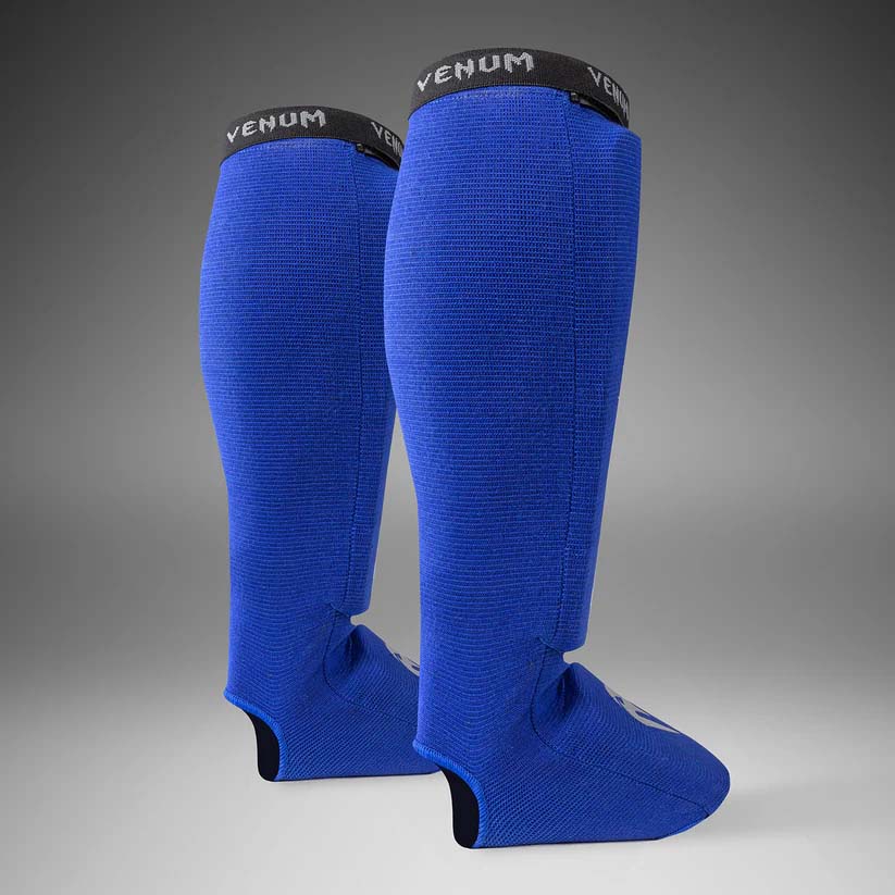Venum Kontact Shin Guards Royal Blue/ Silver at Bytomic Trade and Wholesale