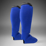 Venum Kontact Shin Guards Royal Blue/ Silver at Bytomic Trade and Wholesale