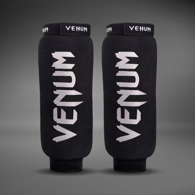 Venum Kontact Shin Guards Without Foot Black    at Bytomic Trade and Wholesale
