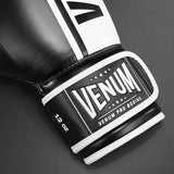 Venum Shield Pro Boxing Gloves with Velcro Black/White - detail