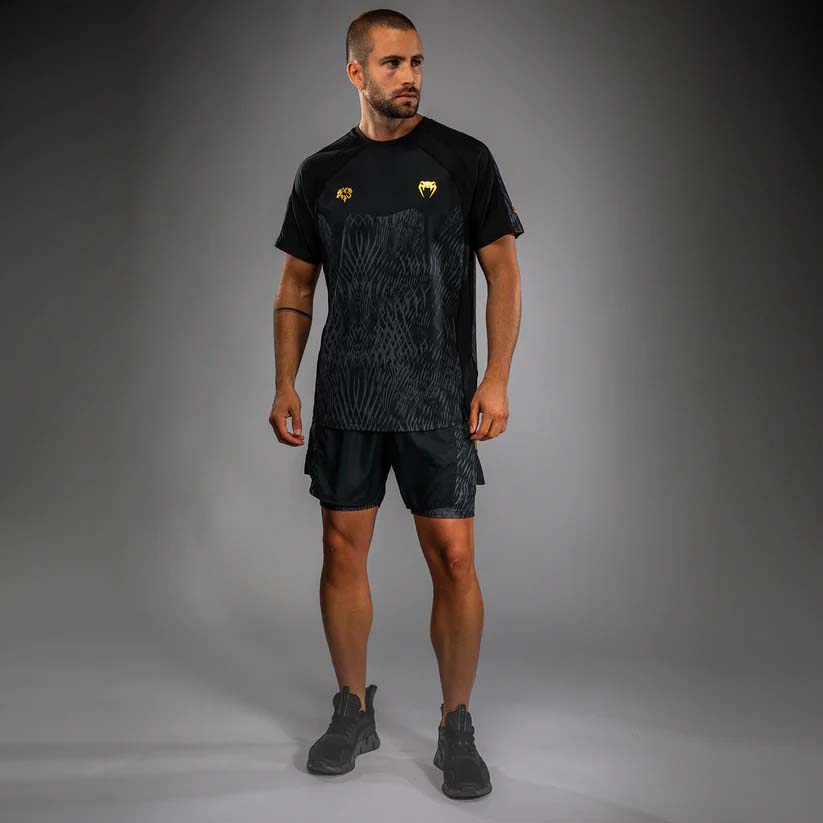 Venum x Chimaev Dry Tech T-Shirt Black/Grey