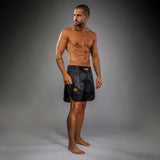 Venum x Chimaev Fight Shorts Black/Grey    at Bytomic Trade and Wholesale