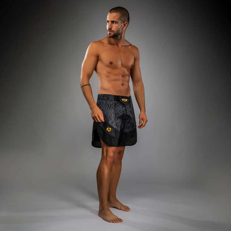 Venum x Chimaev Fight Shorts Black/Grey    at Bytomic Trade and Wholesale