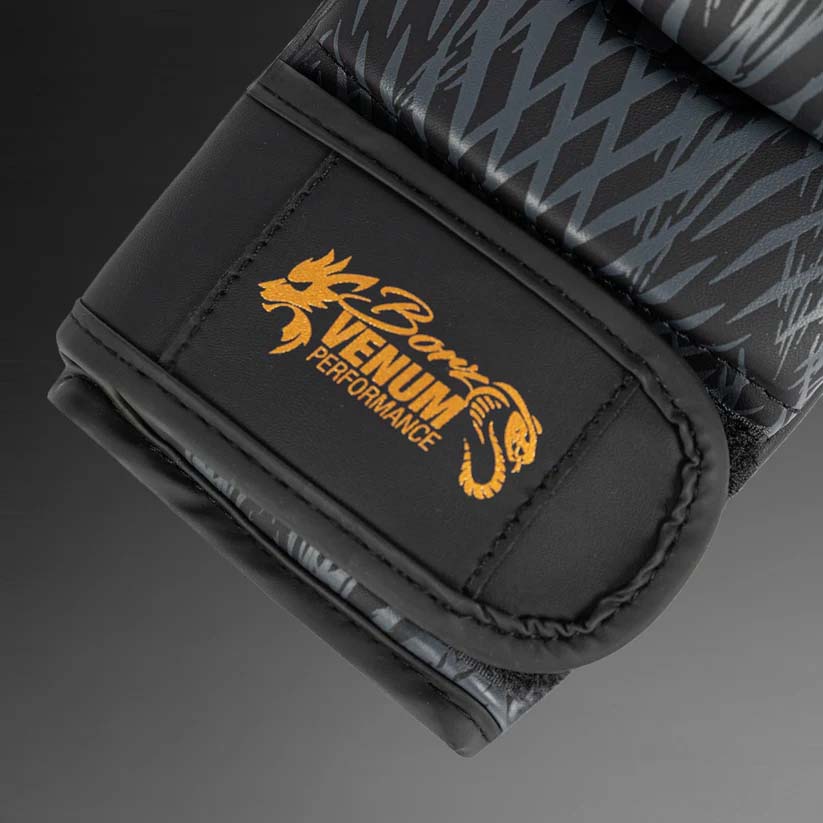 Venum x Chimaev Sparring Gloves Black/Gold at Bytomic Trade and Wholesale