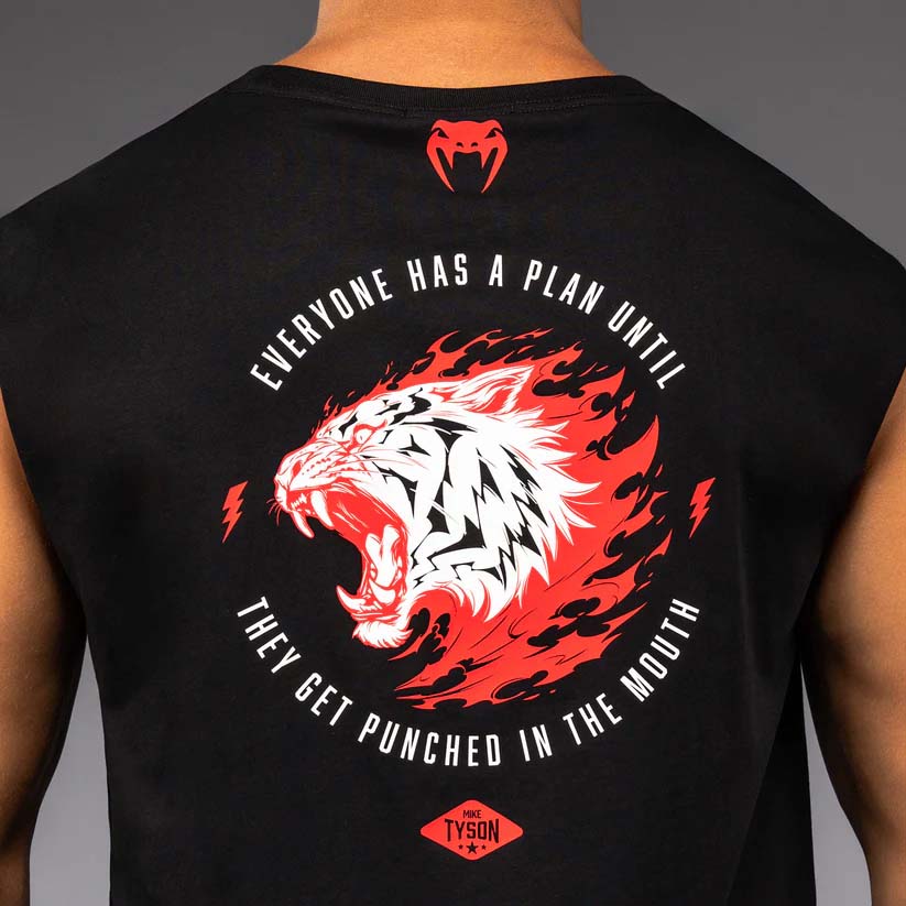 Venum x Mike Tyson Tiger Sleeveless T-Shirt Deep Black