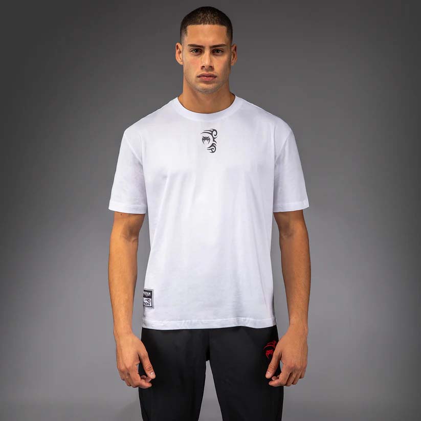 Venum x Mike Tyson Tiger T-Shirt Optical White    at Bytomic Trade and Wholesale