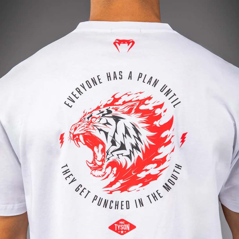 Venum x Mike Tyson Tiger T-Shirt Optical White