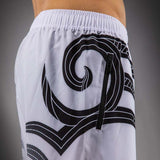 Venum x Mike Tyson Tiger Training Shorts Optical White/Deep Black