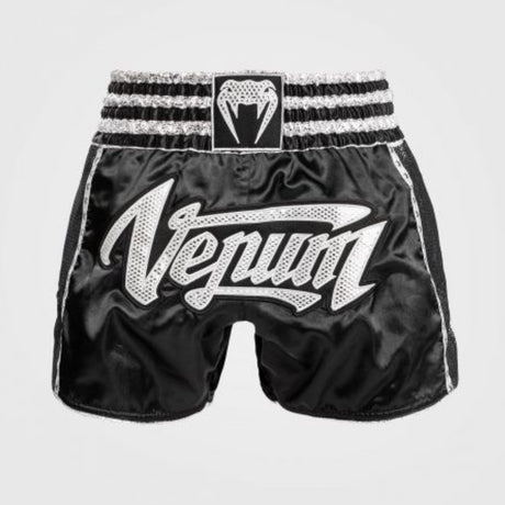 Black/Silver Venum Absolute 2.0 Muay Thai Shorts    at Bytomic Trade and Wholesale