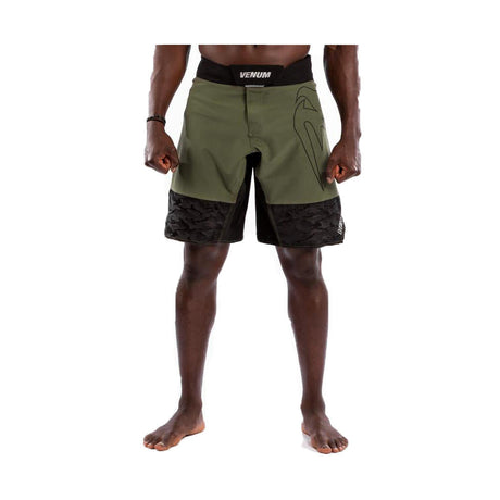 Khaki/Silver Venum Light 4.0 Fight Shorts    at Bytomic Trade and Wholesale