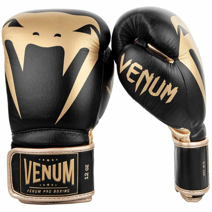 Venum Giant 2.0 Pro Boxing Gloves Black/Gold 10oz  at Bytomic Trade and Wholesale