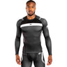 Venum No Gi 3.0 Long Sleeve Rash Guard Black/White Small  at Bytomic Trade and Wholesale