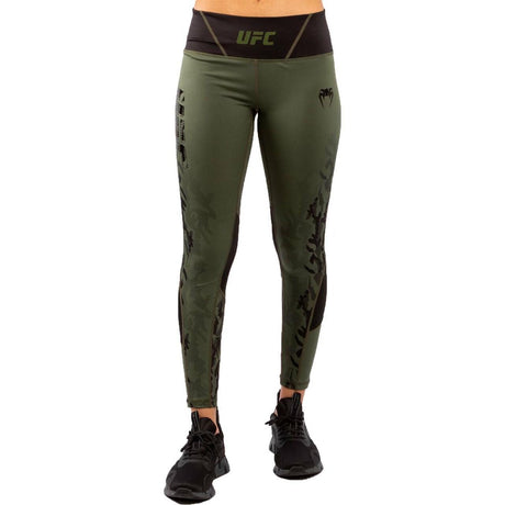 Venum UFC Authentic Fight Week Women's Leggings Khaki Small  at Bytomic Trade and Wholesale