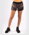 Black/Gold Venum UFC Replica Women's Training Shorts Black/Gold Small  at Bytomic Trade and Wholesale
