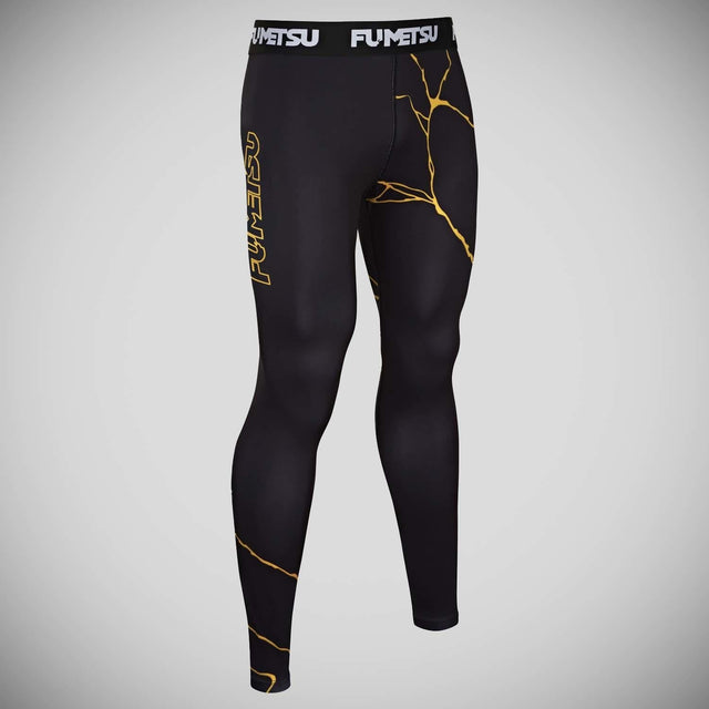 Black/Gold Fumetsu Kintsugi Spats Small   at Bytomic Trade and Wholesale