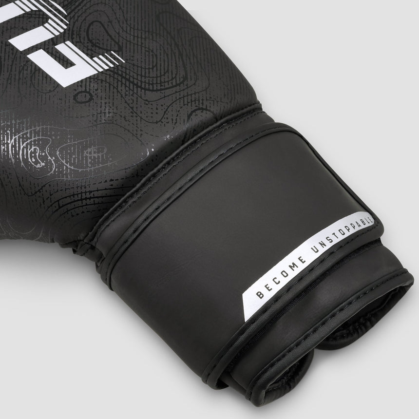 Black/Silver Fumetsu Arc Boxing Gloves    at Bytomic Trade and Wholesale