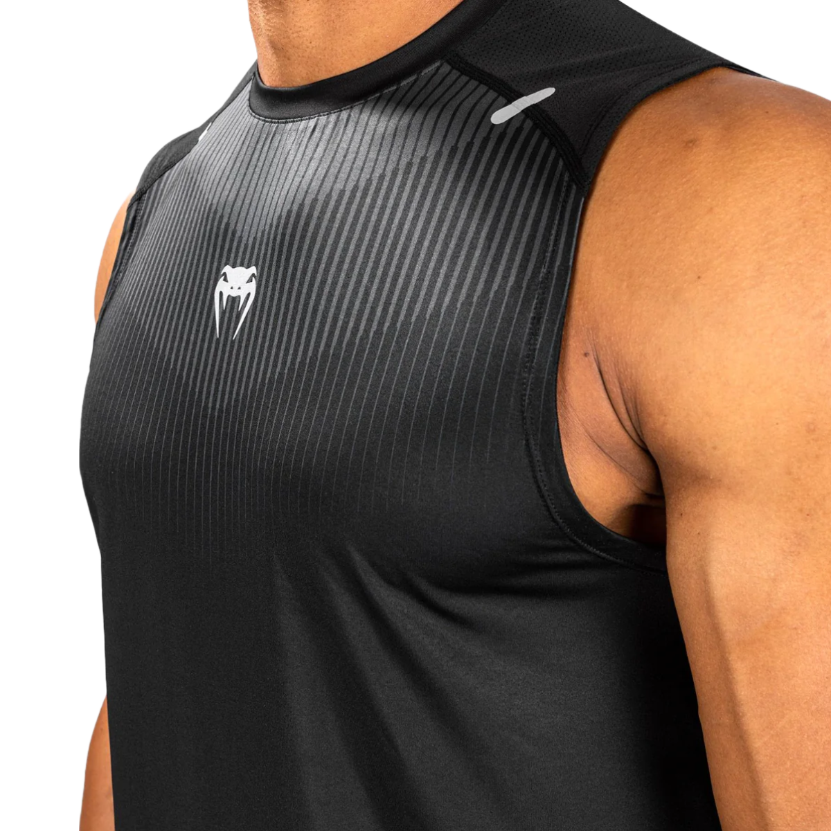 Black/Grey Venum Biomecha Dry Tech Tank Top    at Bytomic Trade and Wholesale