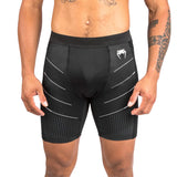 Black/Grey Venum Biomecha Vale Tudo Shorts    at Bytomic Trade and Wholesale