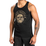 Black/Brown Venum Santa Muerte Dark Side Tank Top    at Bytomic Trade and Wholesale