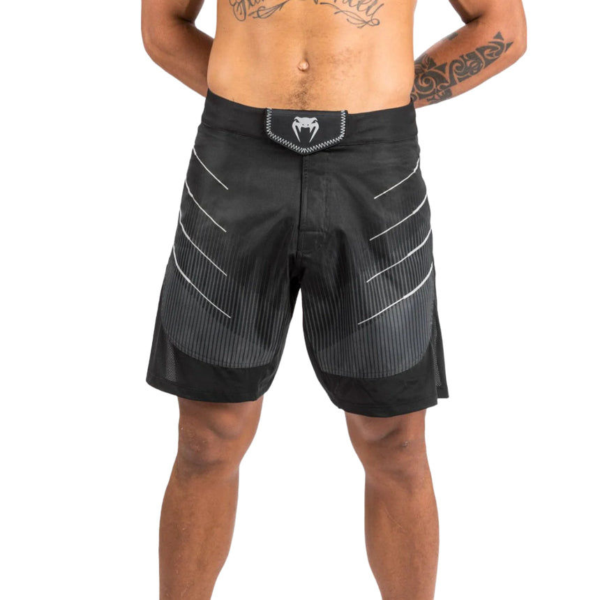 Black/Grey Venum Biomecha Fightshorts    at Bytomic Trade and Wholesale