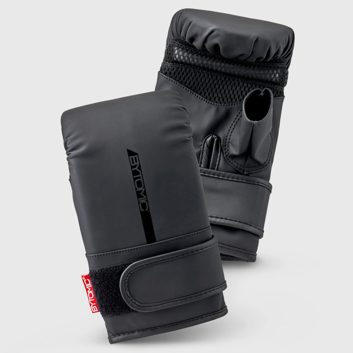 Black/Black Bytomic Red Label Bag Gloves    at Bytomic Trade and Wholesale