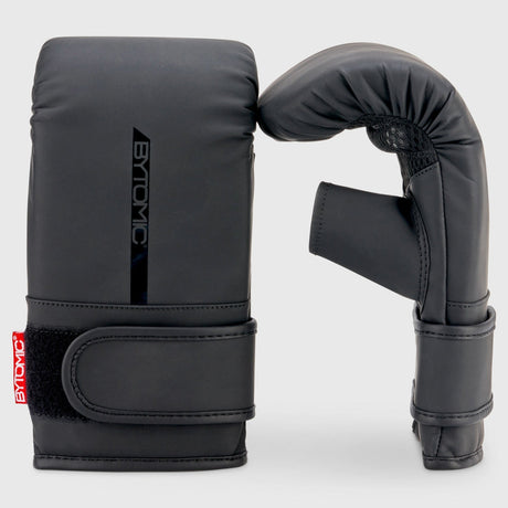 Black/Black Bytomic Red Label Bag Gloves    at Bytomic Trade and Wholesale