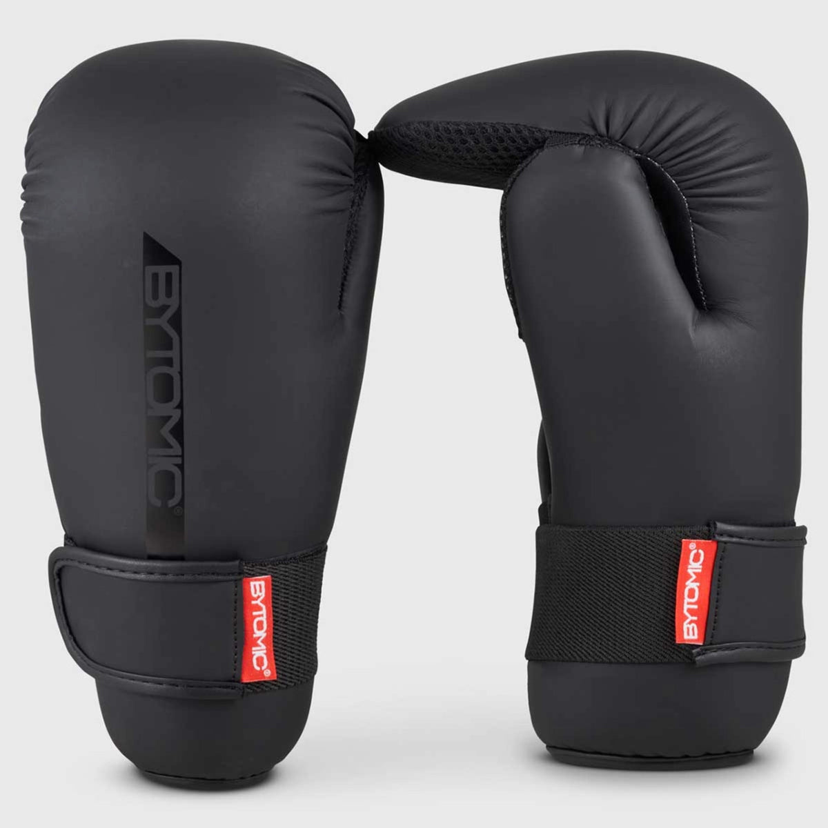 Black/Black Bytomic Red Label Pointfighter Gloves    at Bytomic Trade and Wholesale