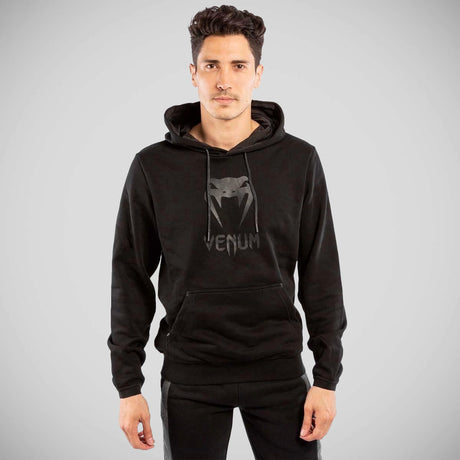 Black/Black Venum Classic Hoodie    at Bytomic Trade and Wholesale