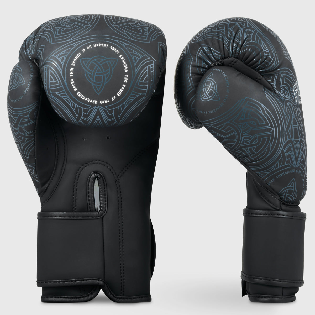 Black/Blue Fumetsu Mjolnir Boxing Gloves    at Bytomic Trade and Wholesale