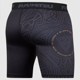 Black/Bronze Fumetsu Mjolnir Vale Tudo shorts    at Bytomic Trade and Wholesale