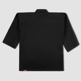 Black Bytomic Red Label 7oz Lightweight Karate Uniform    at Bytomic Trade and Wholesale
