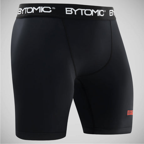 Black Bytomic Red Label Vale Tudo Shorts    at Bytomic Trade and Wholesale