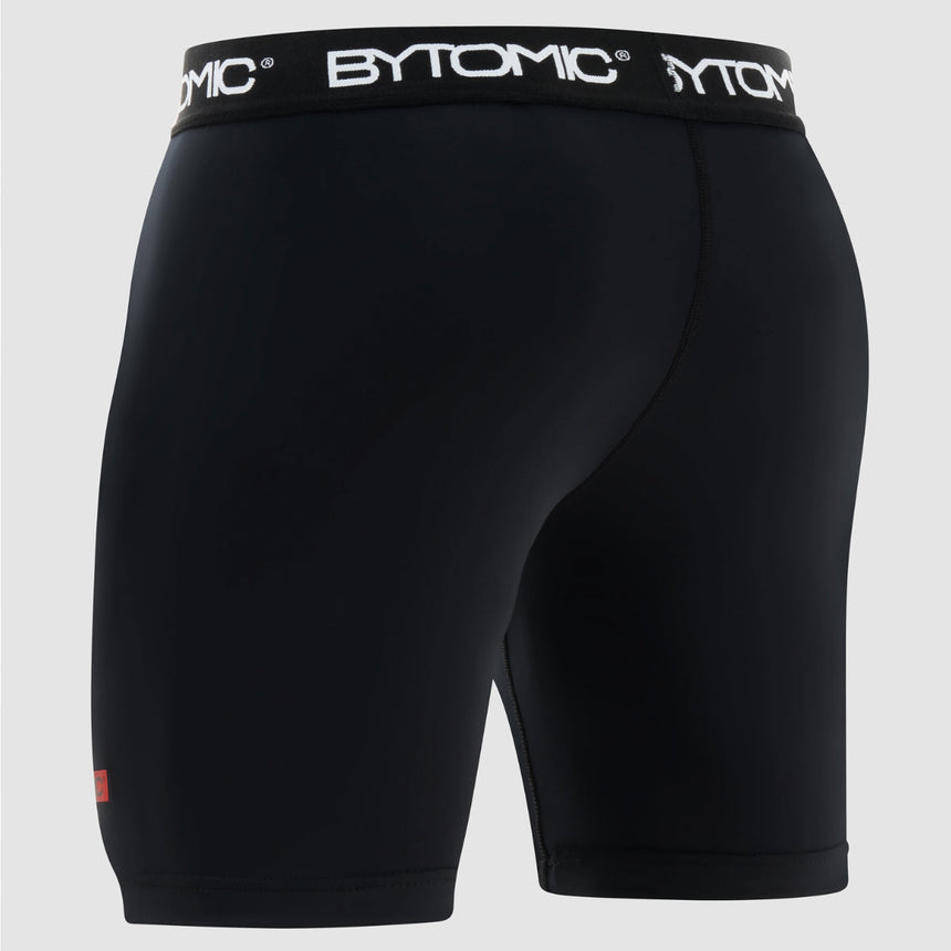 Black Bytomic Red Label Vale Tudo Shorts    at Bytomic Trade and Wholesale