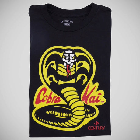 Black Century Cobra Kai T-Shirt    at Bytomic Trade and Wholesale