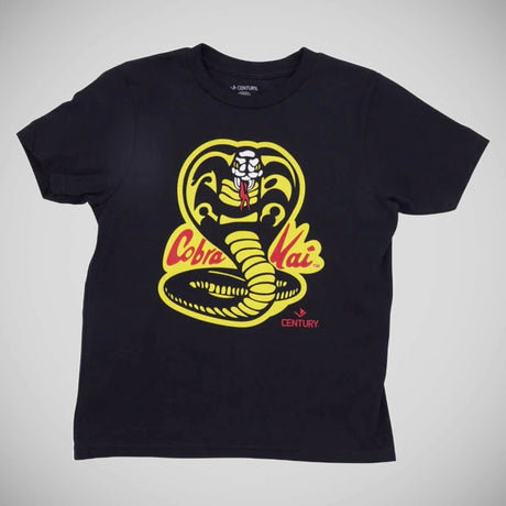 Black Century Cobra Kai Youth T-Shirt    at Bytomic Trade and Wholesale