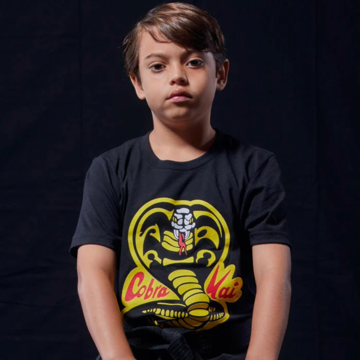 Black Century Cobra Kai Youth T-Shirt    at Bytomic Trade and Wholesale