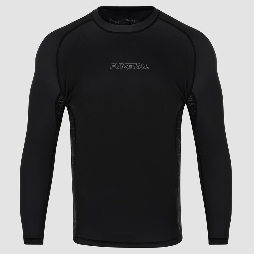 Fumetsu Icon Long Sleeve Rash Guard Black    at Bytomic Trade and Wholesale