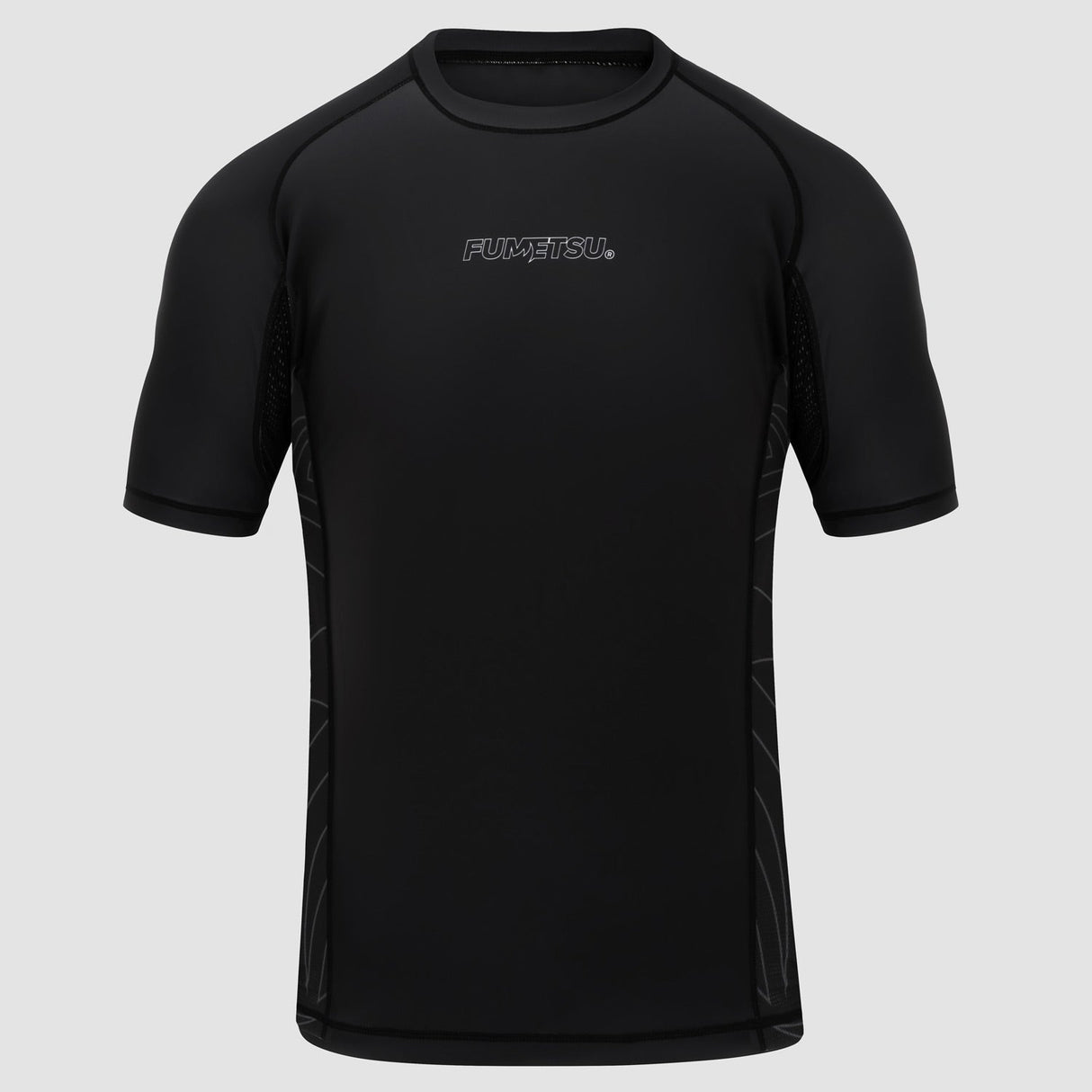 Fumetsu Icon Short Sleeve Rash Guard Black    at Bytomic Trade and Wholesale