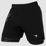 Fumetsu Icon Womens Dual Layer Fight Shorts Black