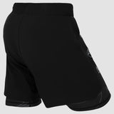 Fumetsu Icon Womens Dual Layer Fight Shorts Black    at Bytomic Trade and Wholesale