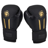 Black/Gold Bytomic Performer Carbon Evo Boxing Gloves    at Bytomic Trade and Wholesale