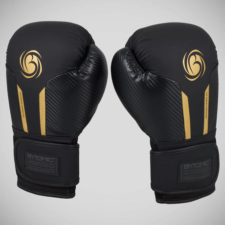 Black/Gold Bytomic Performer Carbon Evo Boxing Gloves    at Bytomic Trade and Wholesale