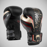 Black/Gold/Red Venum Elite Evo Boxing Gloves    at Bytomic Trade and Wholesale