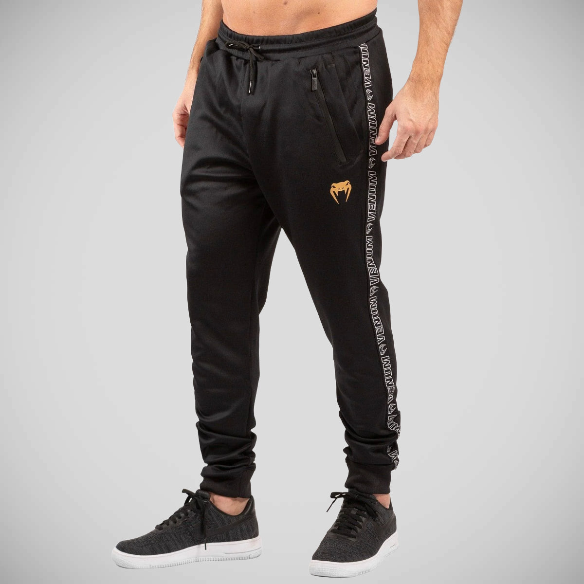 Black/Gold Venum Club 212 Joggers    at Bytomic Trade and Wholesale