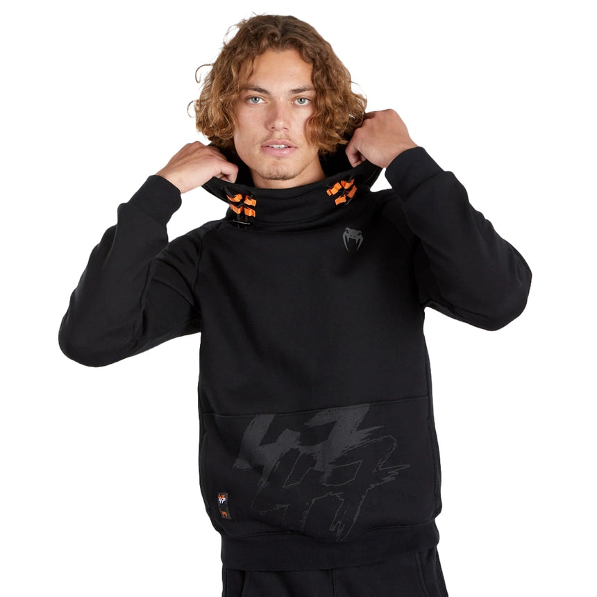 Black/Orange Venum S47 Hoodie    at Bytomic Trade and Wholesale