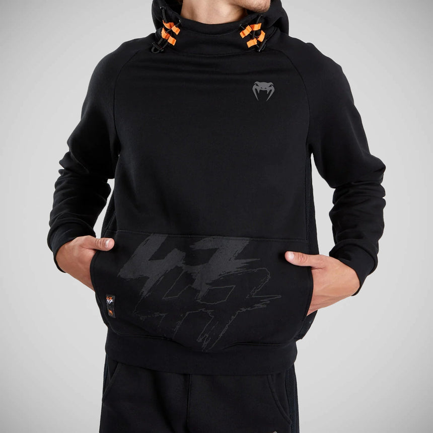 Black/Orange Venum S47 Hoodie    at Bytomic Trade and Wholesale