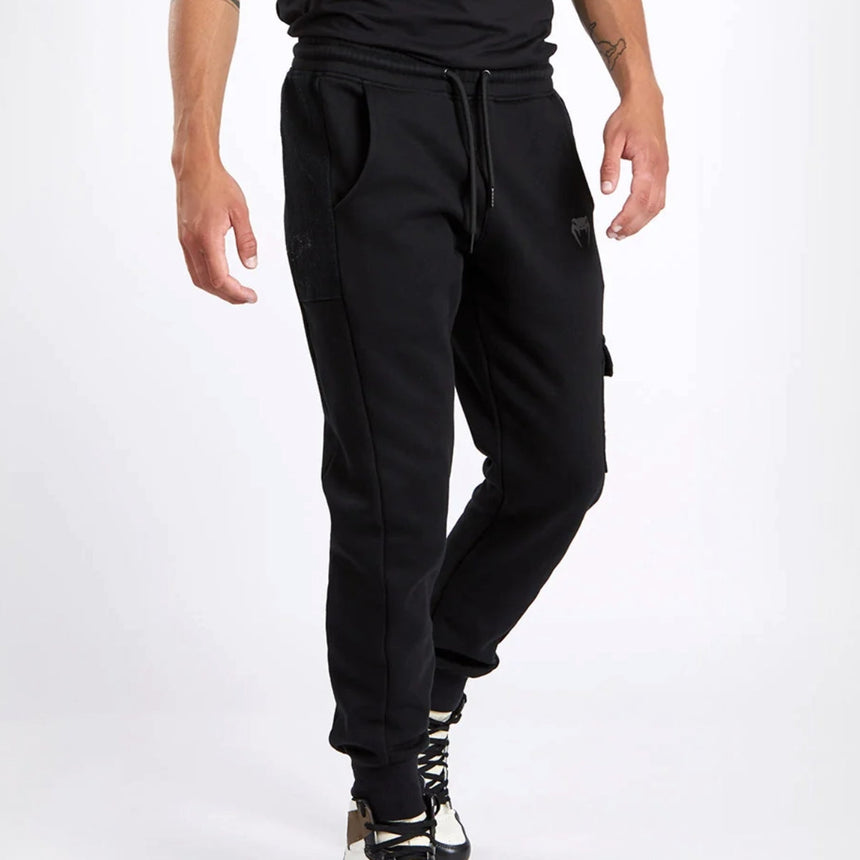 Black/Orange Venum S47 Joggers    at Bytomic Trade and Wholesale